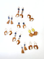 Sodalite Long Earrings