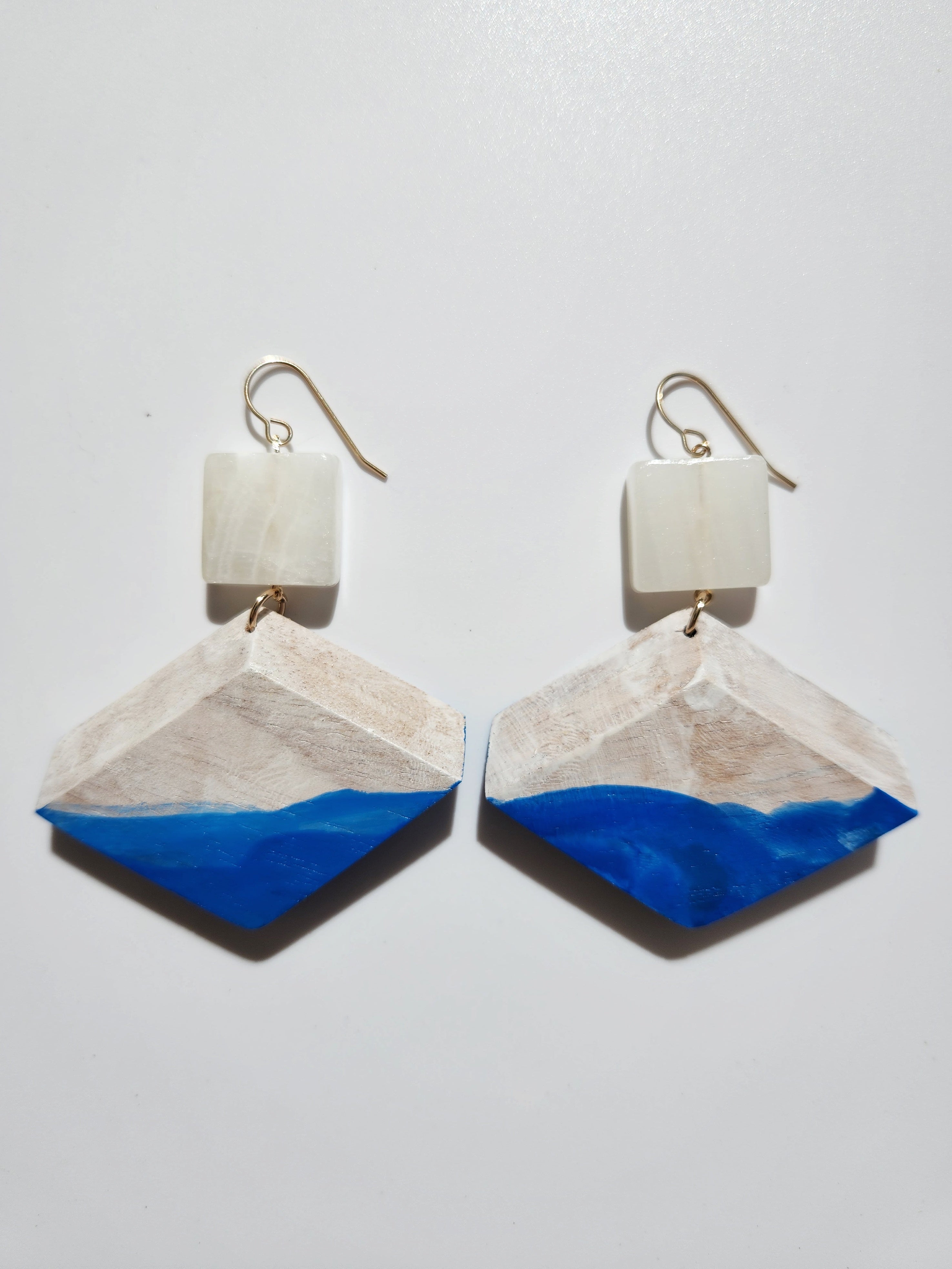 Ocean Tears Fall Up Earrings