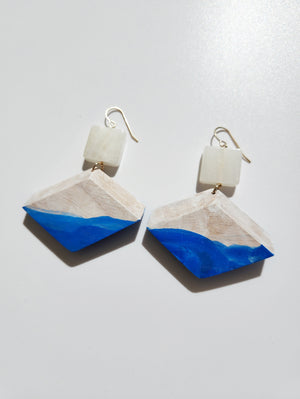 Ocean Tears Fall Up Earrings