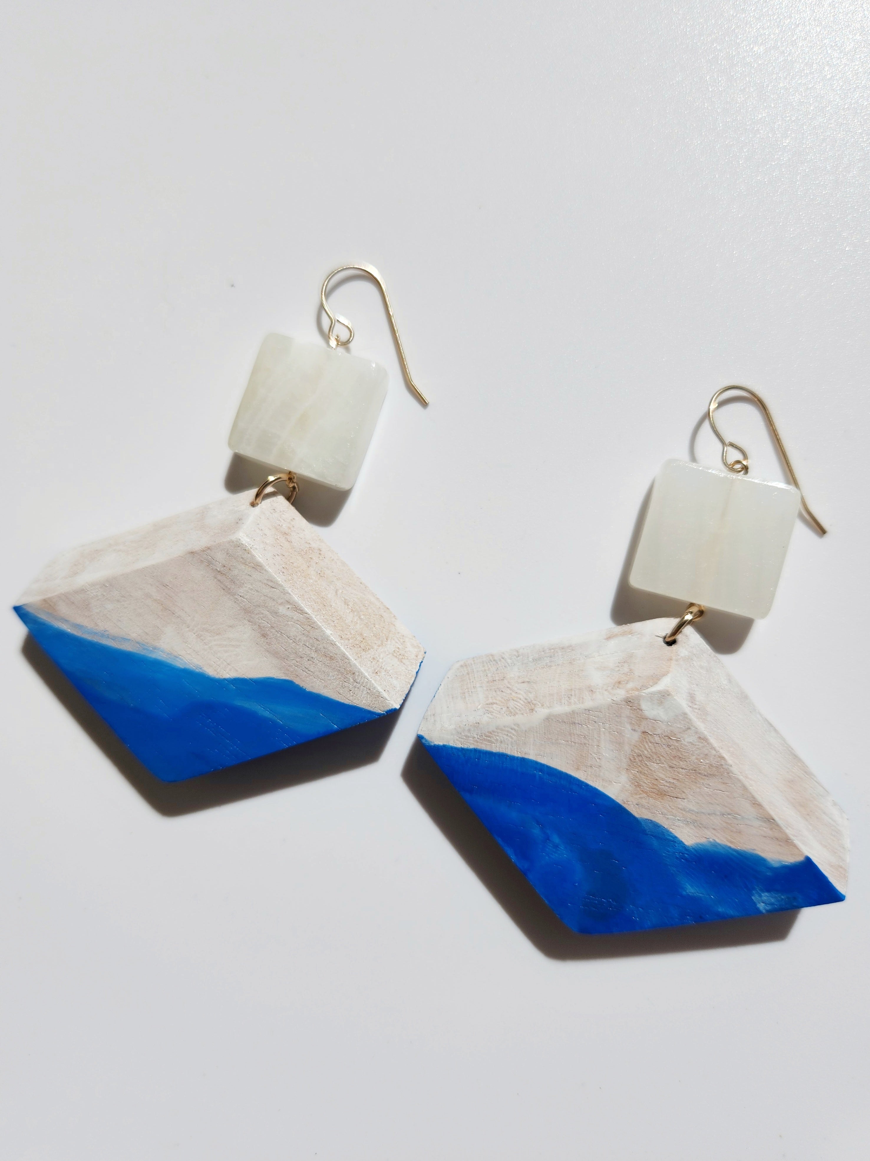 Ocean Tears Fall Up Earrings