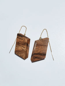 Adrift Thread Chain Earrings