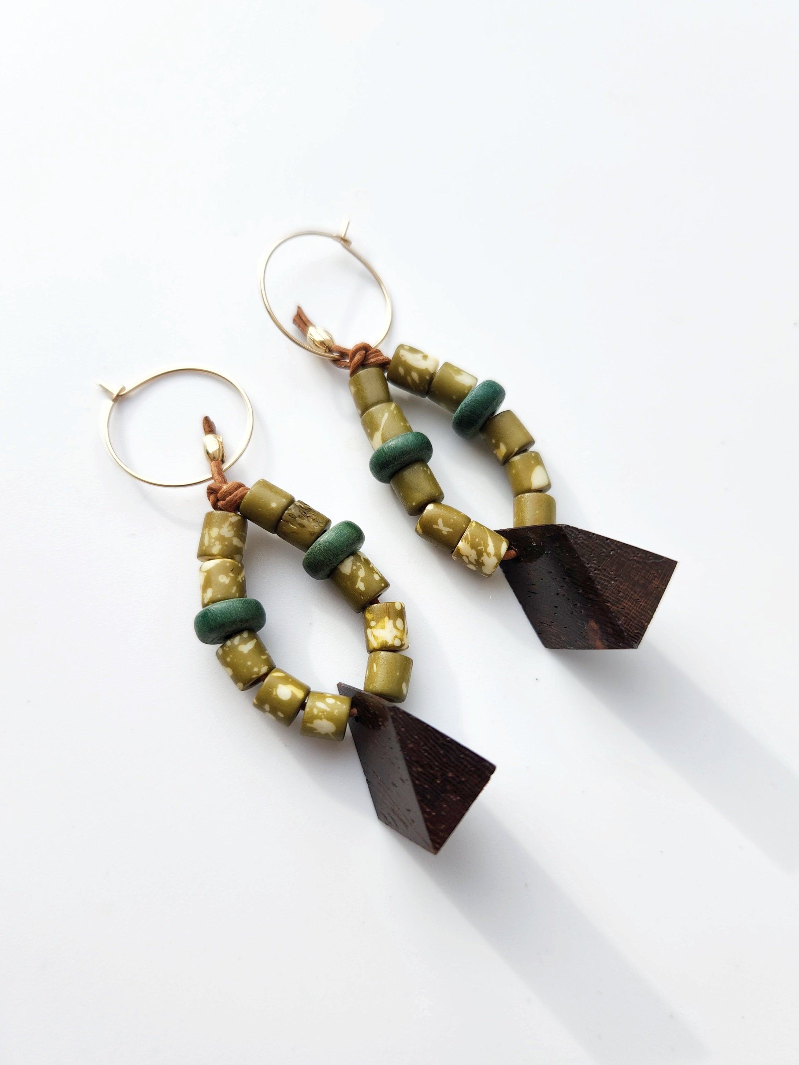 Acacia & Bone Earrings