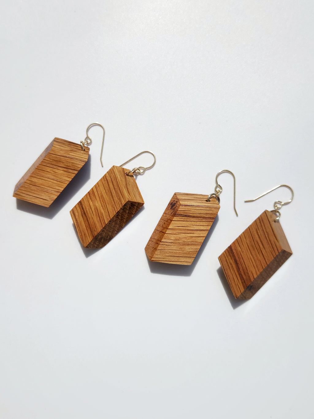 Classic White Oak Earrings